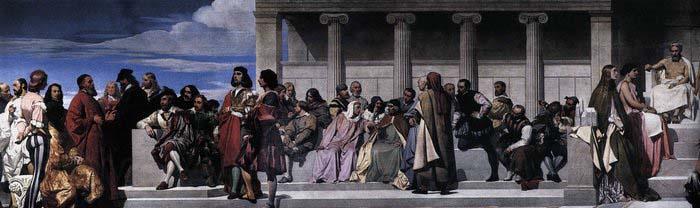 Paul Delaroche Hemicycle Spain oil painting art